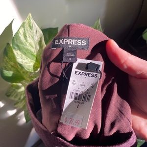 Purple Express Pencil Skirt